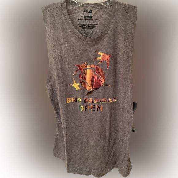 Fila sleeveless tennis tshirt - BNP Paribas Open CA - Picture 1 of 4